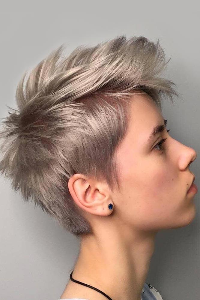 Punky Plata Pixie #pixiecut #haircuts