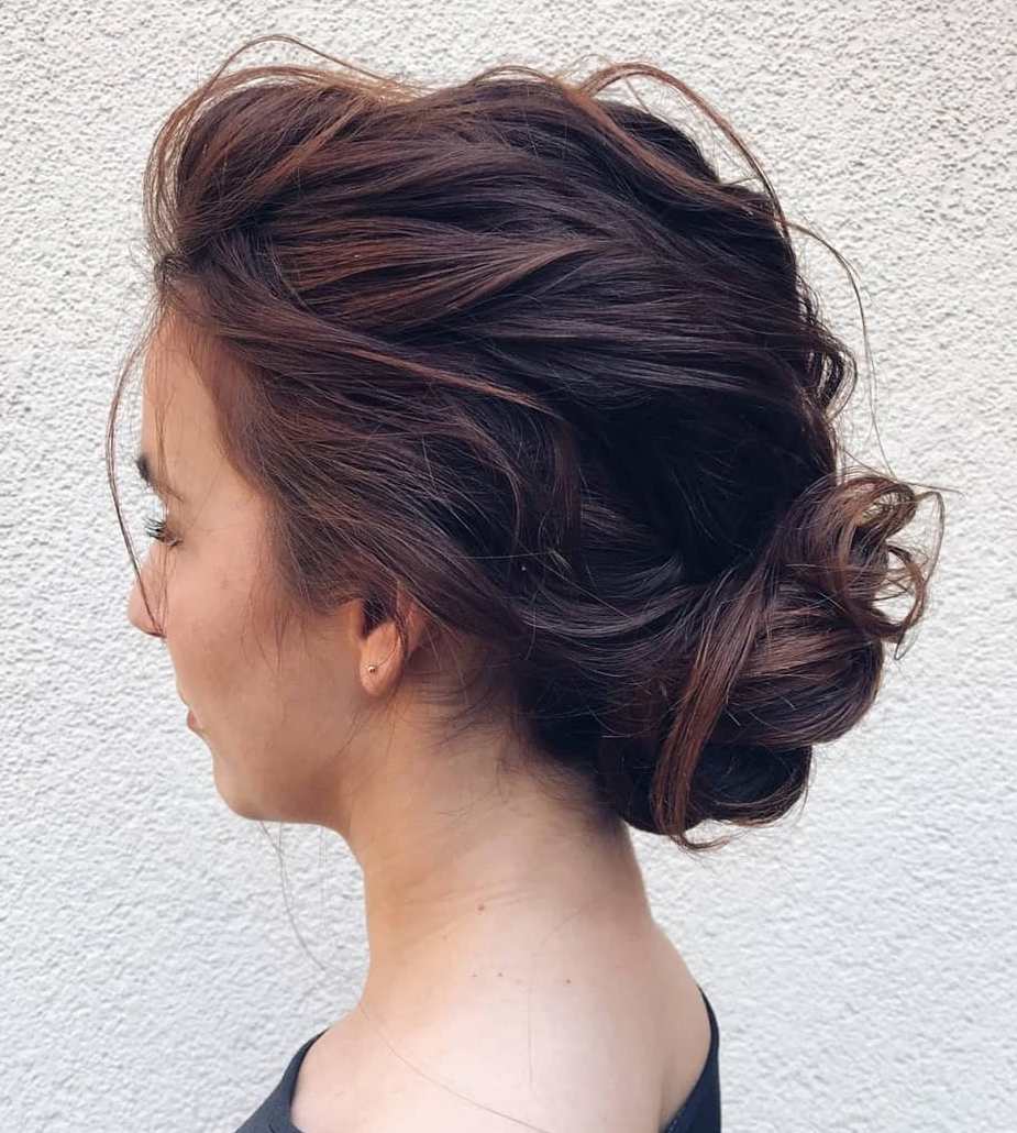 Romantic Loose Messy Updo