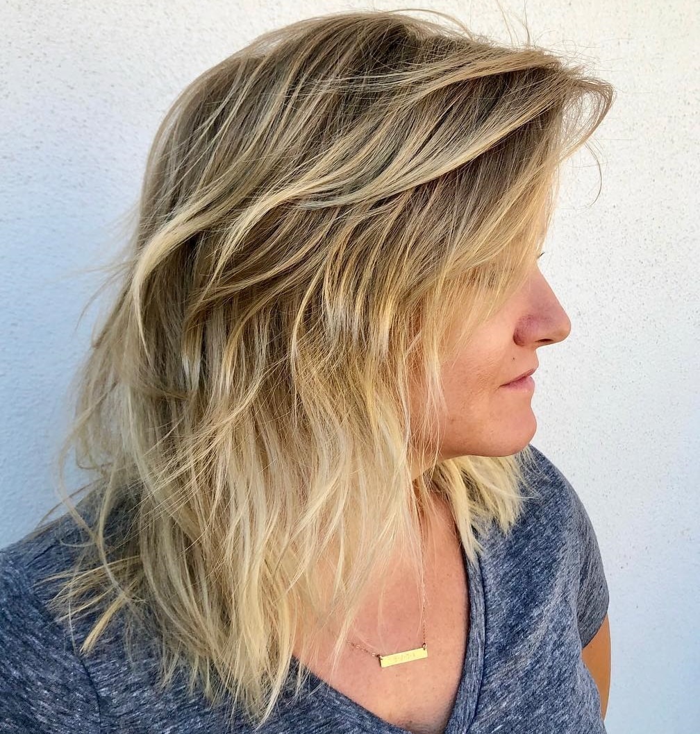 Shag With Textured Layers And Fringe