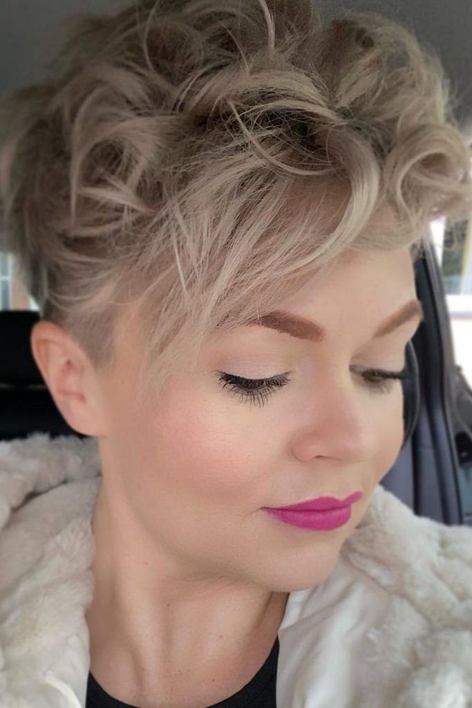 Short Pixie Cut For Curly Hair