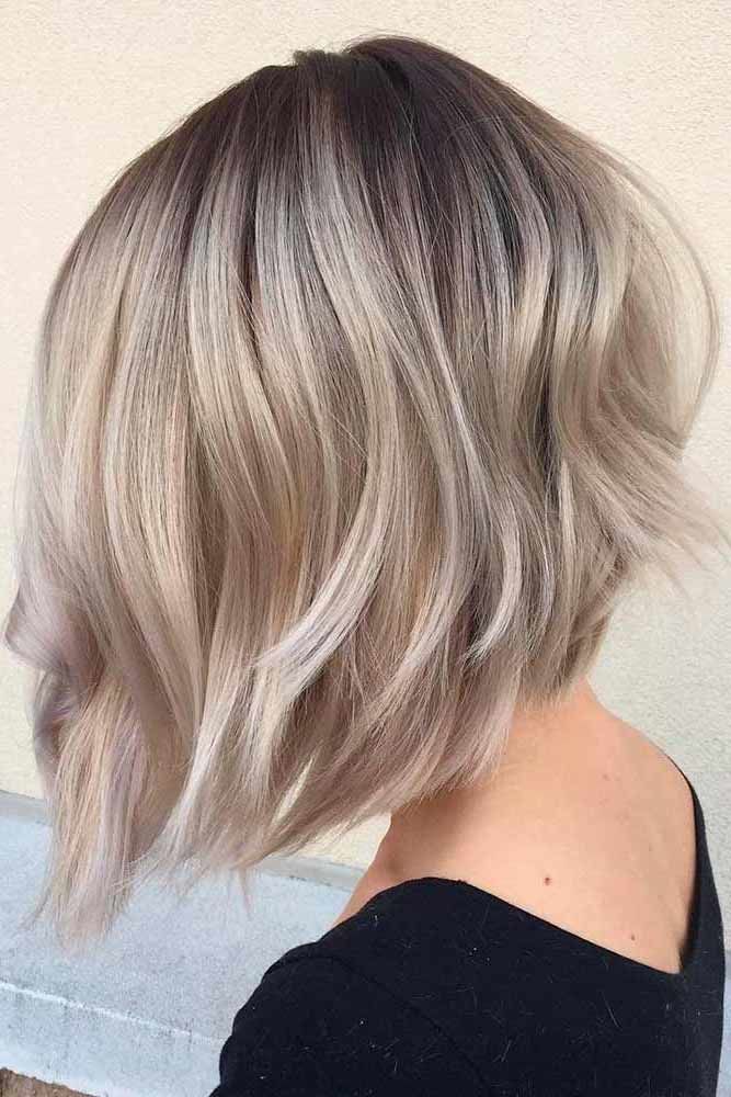 Peinado Bob sedoso #bobhaircut #stackedbob #haircuts