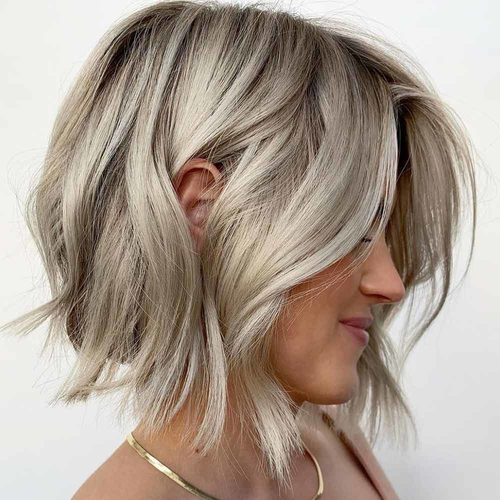 Silky Layered Bob