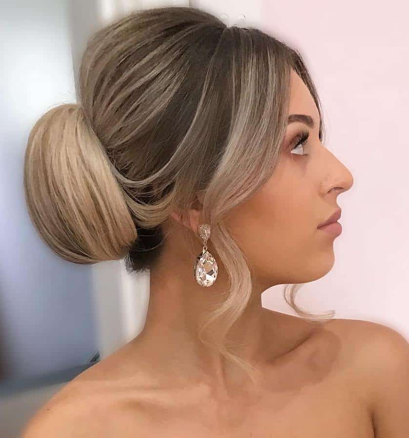 Sleek Elegant Vintage Updo