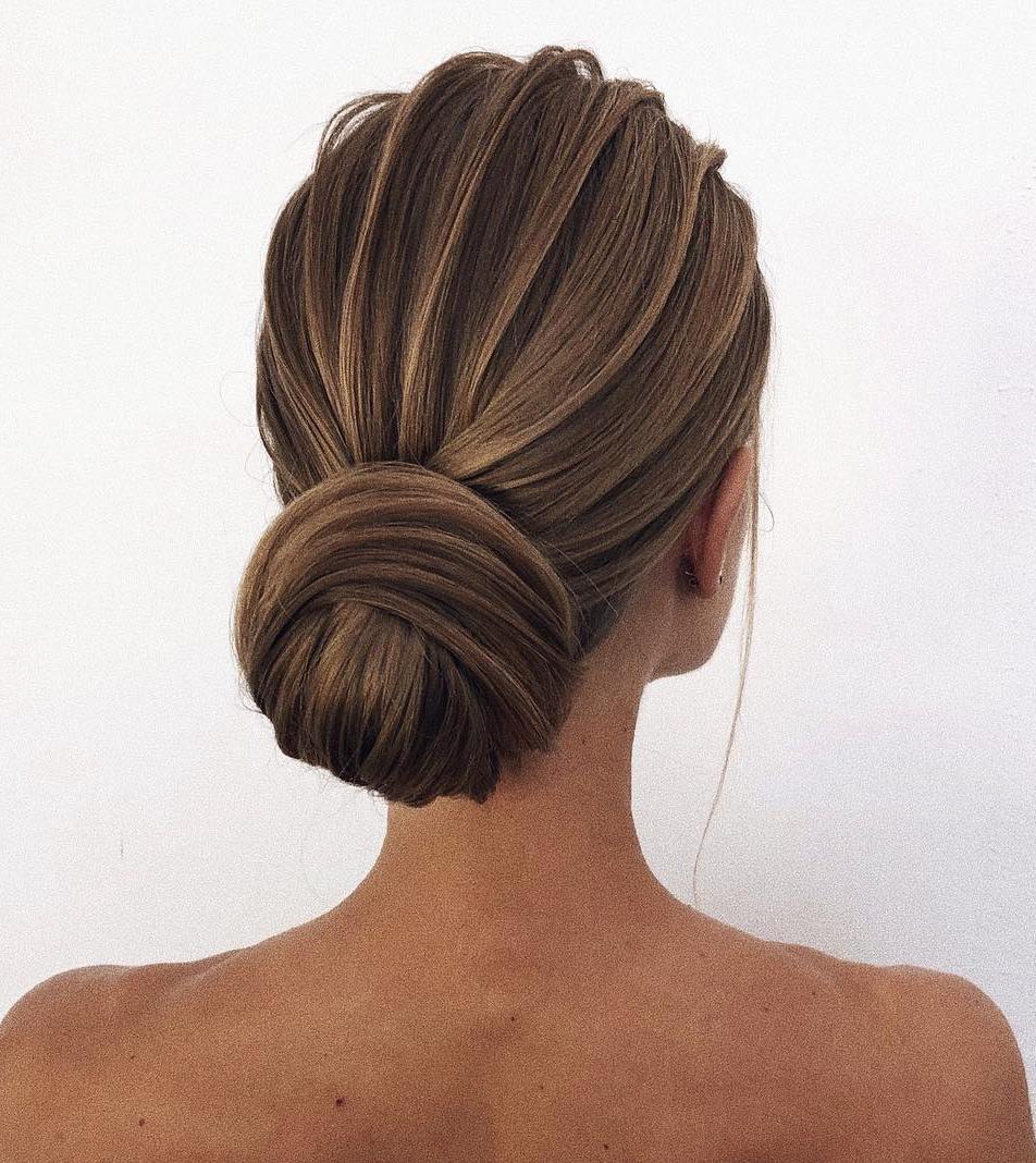 Sleek Low Bun For Special Occasions