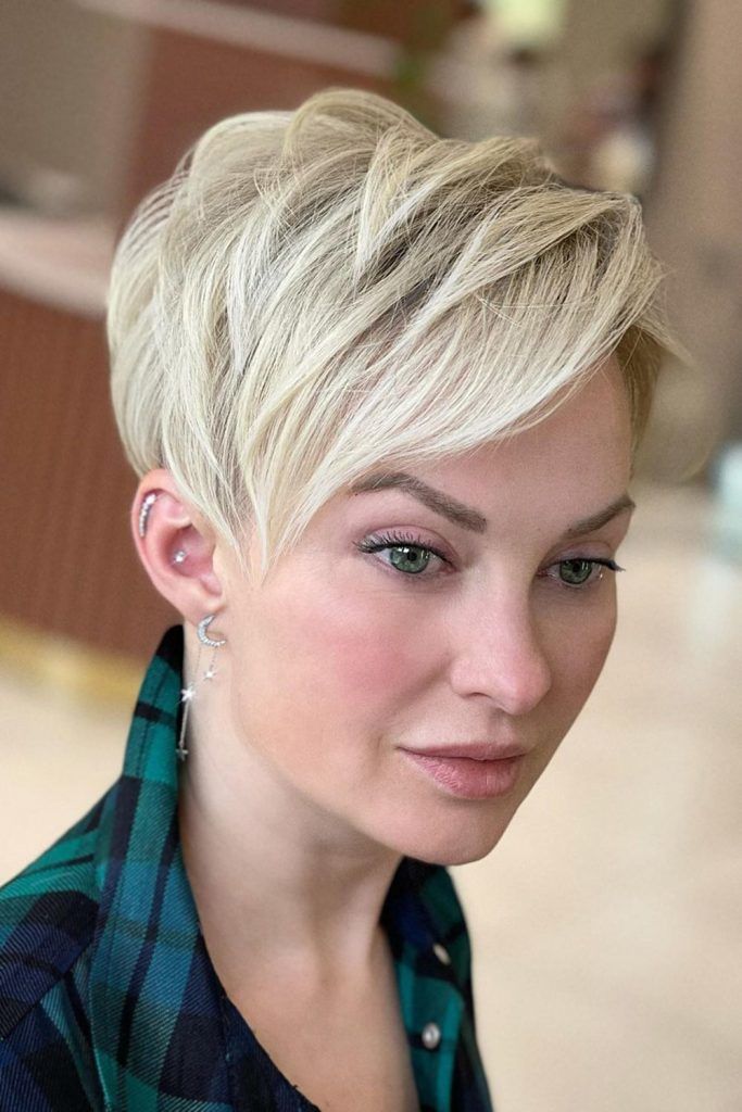 Soft Textured Pixie Cut