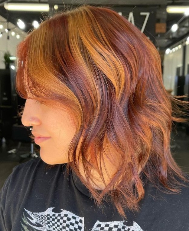 Vibrant Copper Highlights