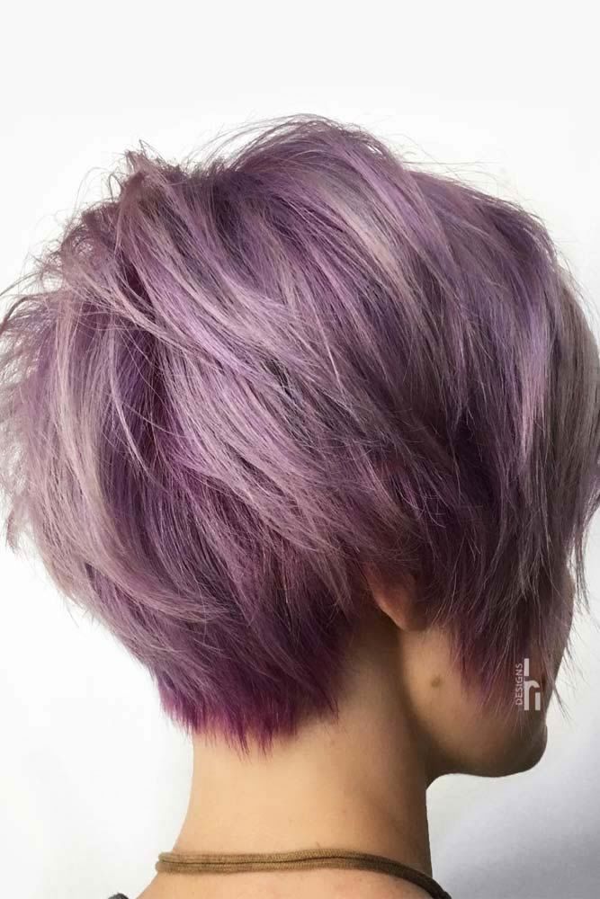 Violet Long Pixie Cut #pixiecut #haircuts