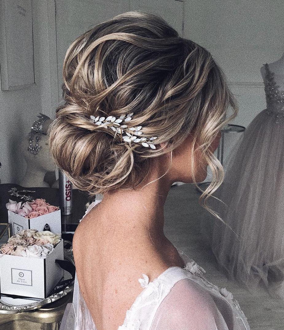 Wedding Romantic Low Chignon