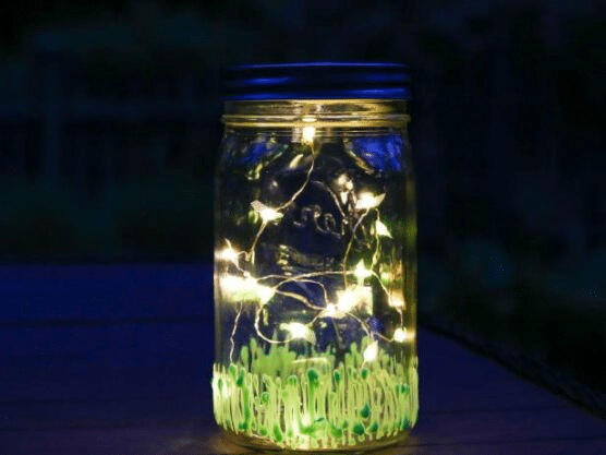 25 Cool DIY Home Decor Ideas with String Lights