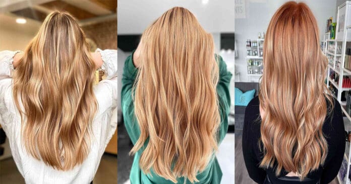 16 Sweetest Strawberry Blonde Balayage Hair Color Ideas