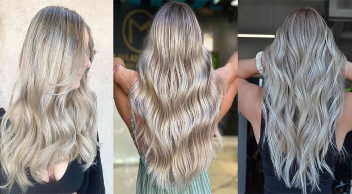 17 Stunning Platinum Blonde Balayage Hair Color Ideas