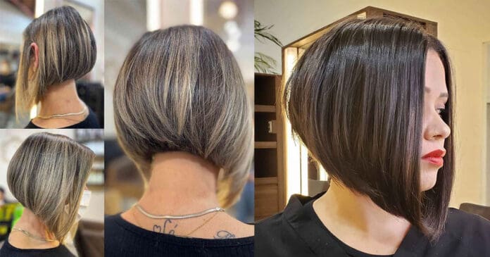 22 Short, Stacked Inverted Bob Haircut Ideas to Spice Up Your Style