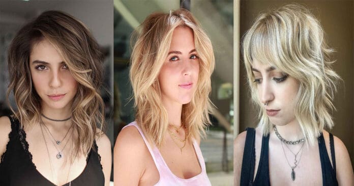 26 Most Requested Shoulder-Length Choppy Haircuts for women