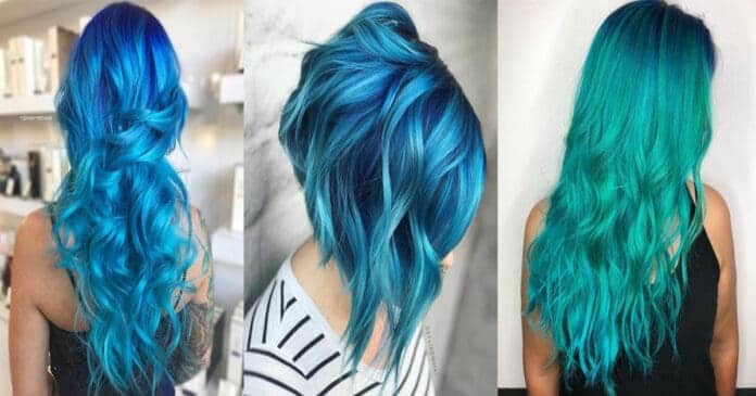 28 Blue Ombre Hair Color Ideas Trending Right Now