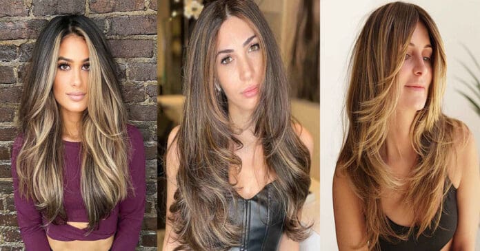 28 Ways to Get Face-Framing Layers on Long Hair