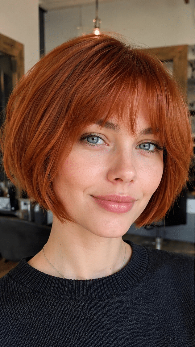 Burnished Copper Spice Hair
