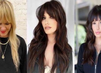 30 Coolest Long Shags with Bangs for a Trendy, New Look