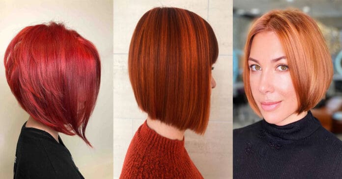 30 Stunning Short Red Hair Color Ideas 2022