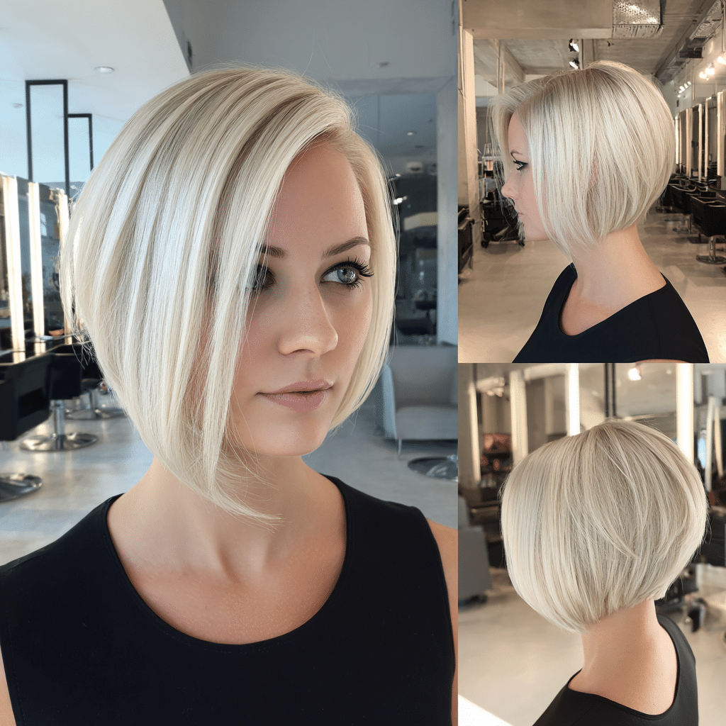 Frosted Champagne Blonde Hair