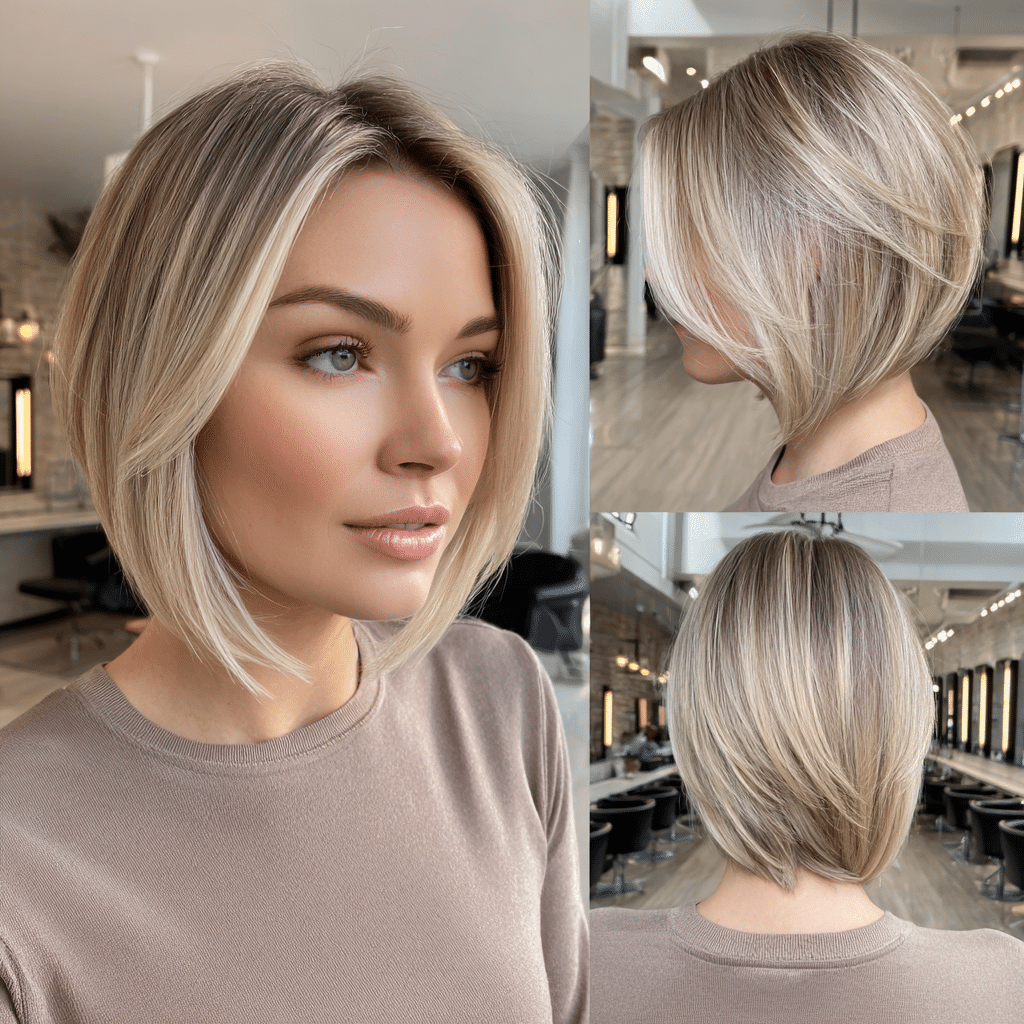 Soft Vanilla Beige Blonde Hair
