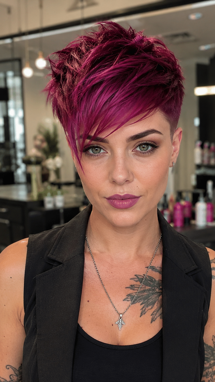 Midnight Orchid Fusion Hair