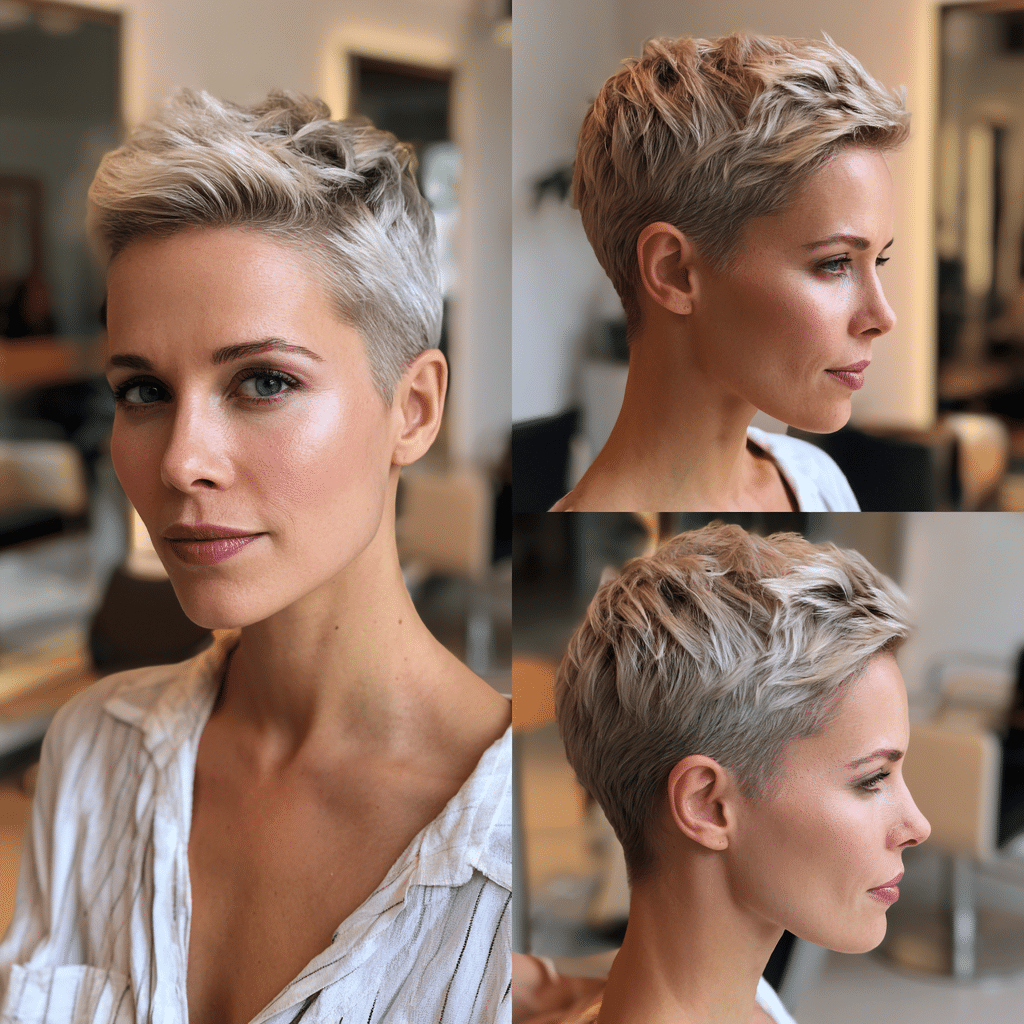 Smoky Ash Blonde Hair
