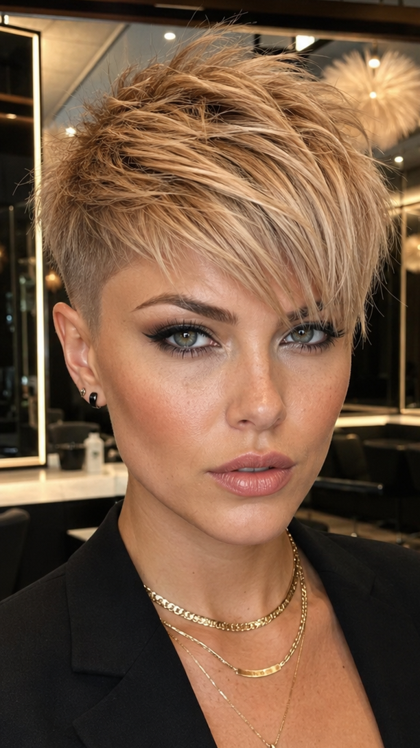 Champagne Beige Blonde Hair