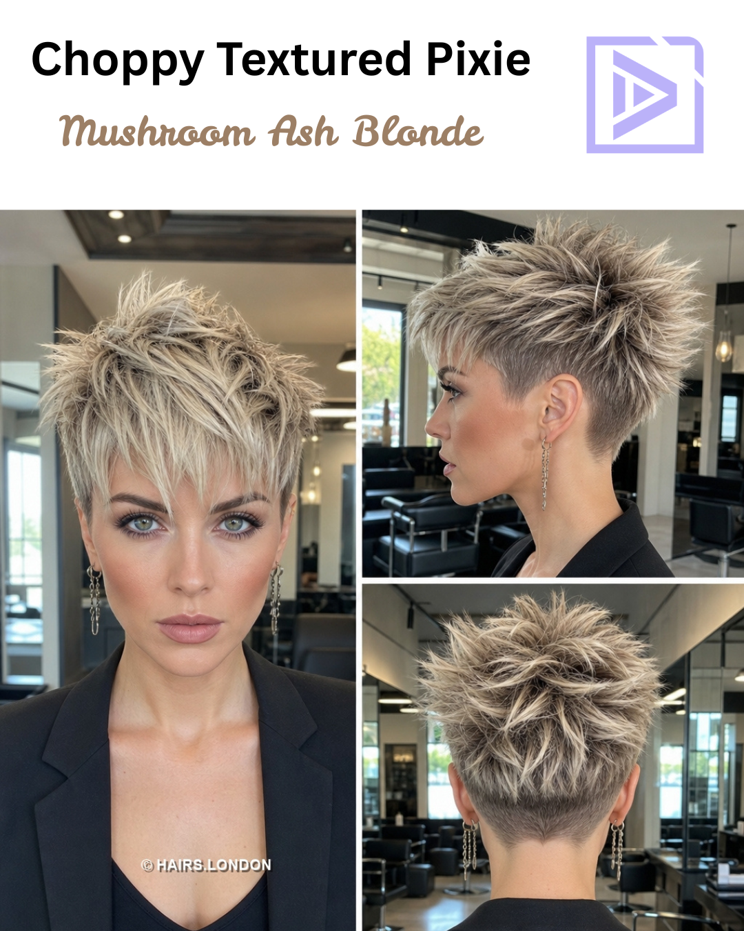 Mushroom Ash Blonde Hair