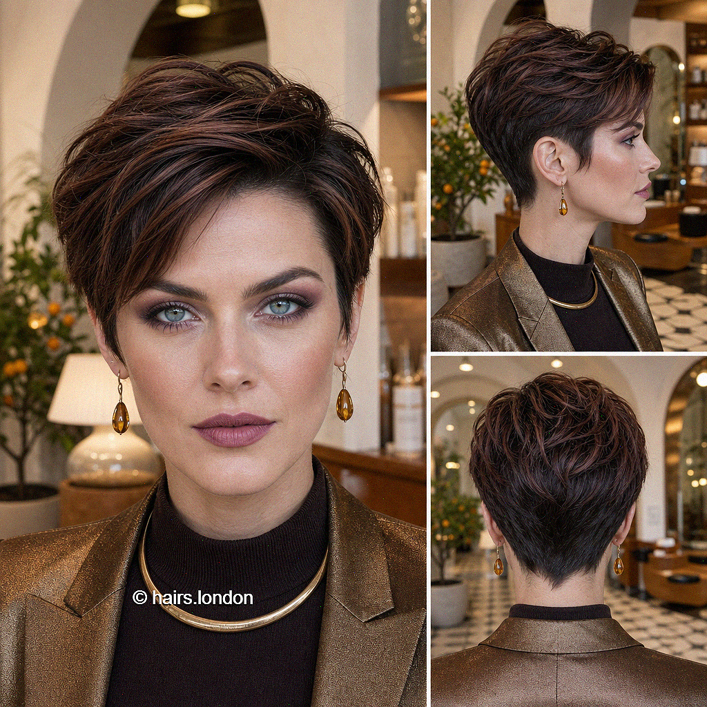 62 Stunning Pixie Bob Hair Ideas to Inspire Your Next Salon Visit Rich Chocolate Espresso Hair