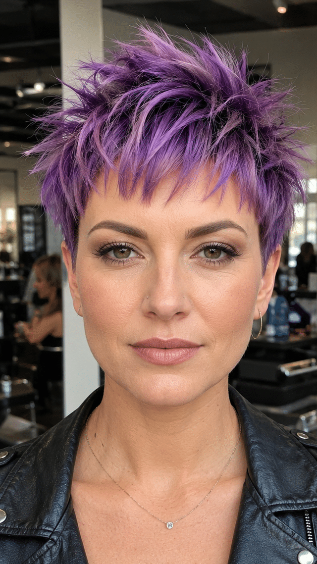 Lavender Amethyst Glow Hair