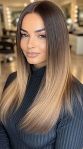Caramel Ombre Hair