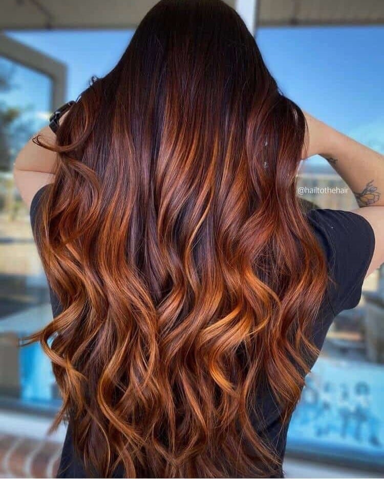 26 Hottest Red Balayage Hair Colors for 2025