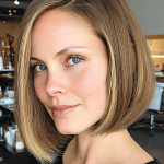 Honey Brown Highlighted Bob Hair
