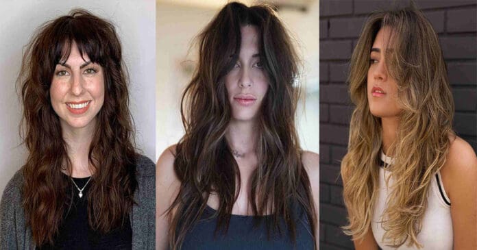Long, Shaggy, Wispy Haircuts Are Trending & Here Are 19 Cool Examples
