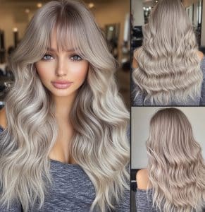 Smoky Ash Blonde Hair