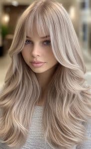 Soft Beige Blonde Hair