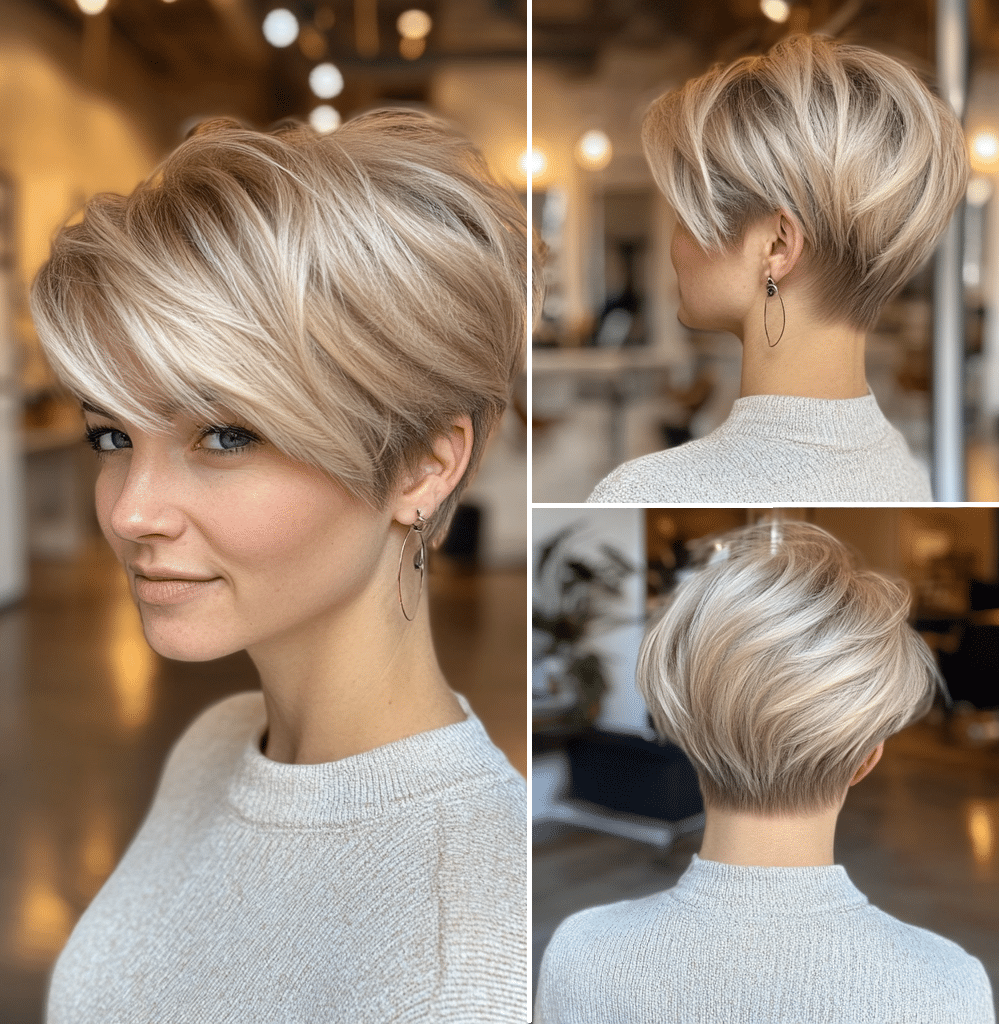 Soft Champagne Blonde Hair