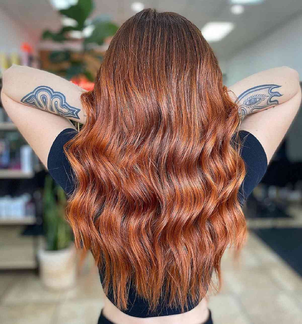 Amazing Copper Balayage