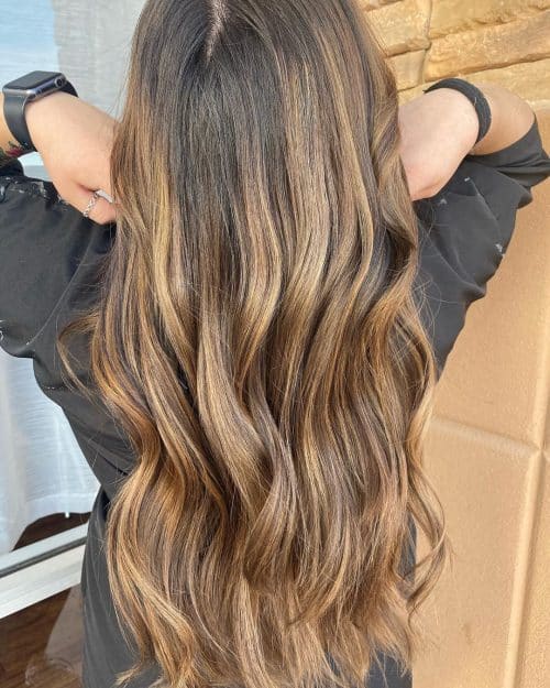 Ash Dark Blonde Balayage