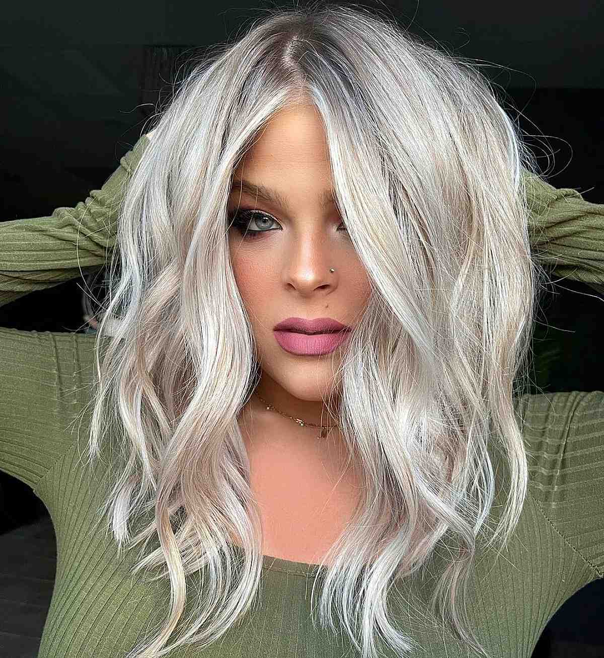 ash platinum hair color