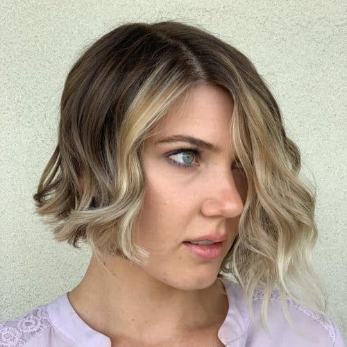 Asymmetrical bob