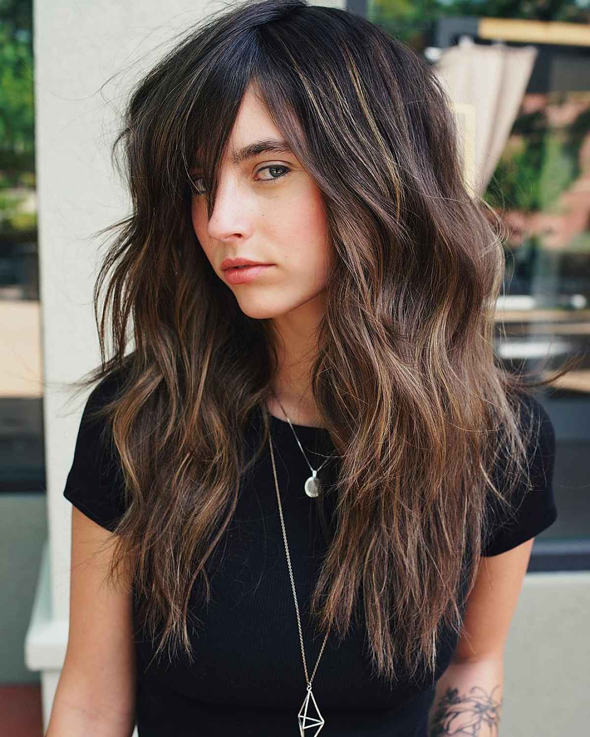 beautiful long hair cut for straight fine hair