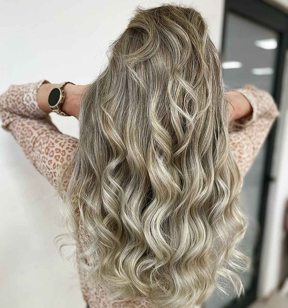 Blonde Highlighted Hair with Lowlights