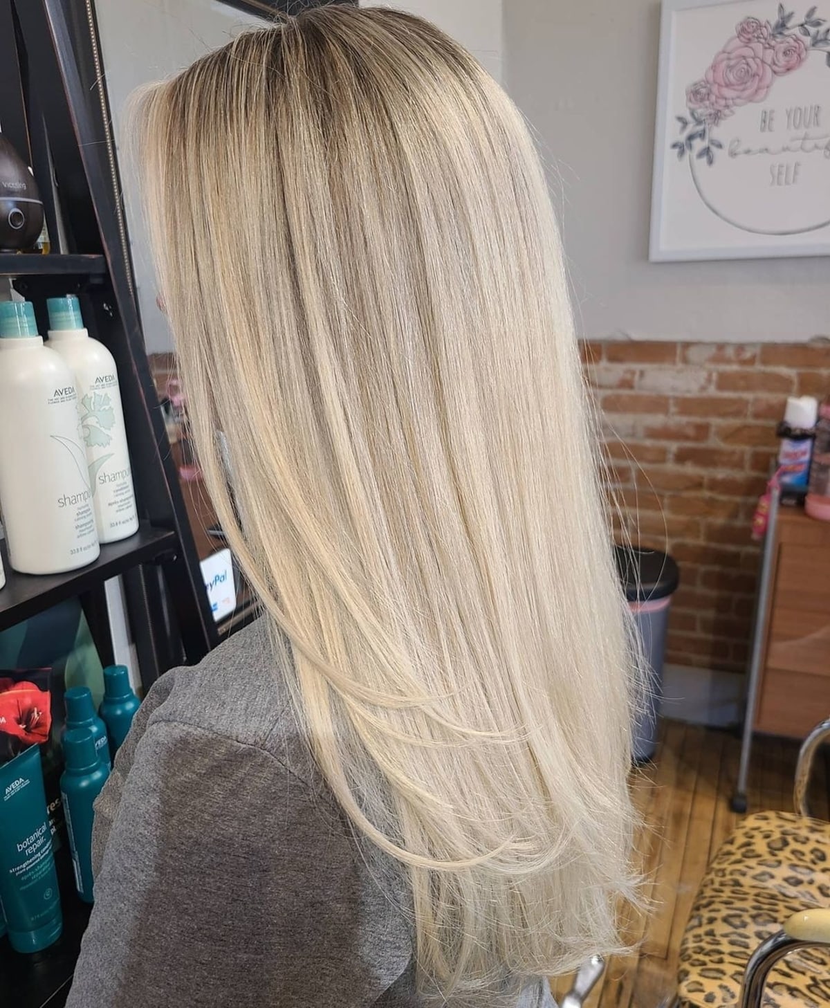 Blonde Long Hair with Long Layers Hairstyles