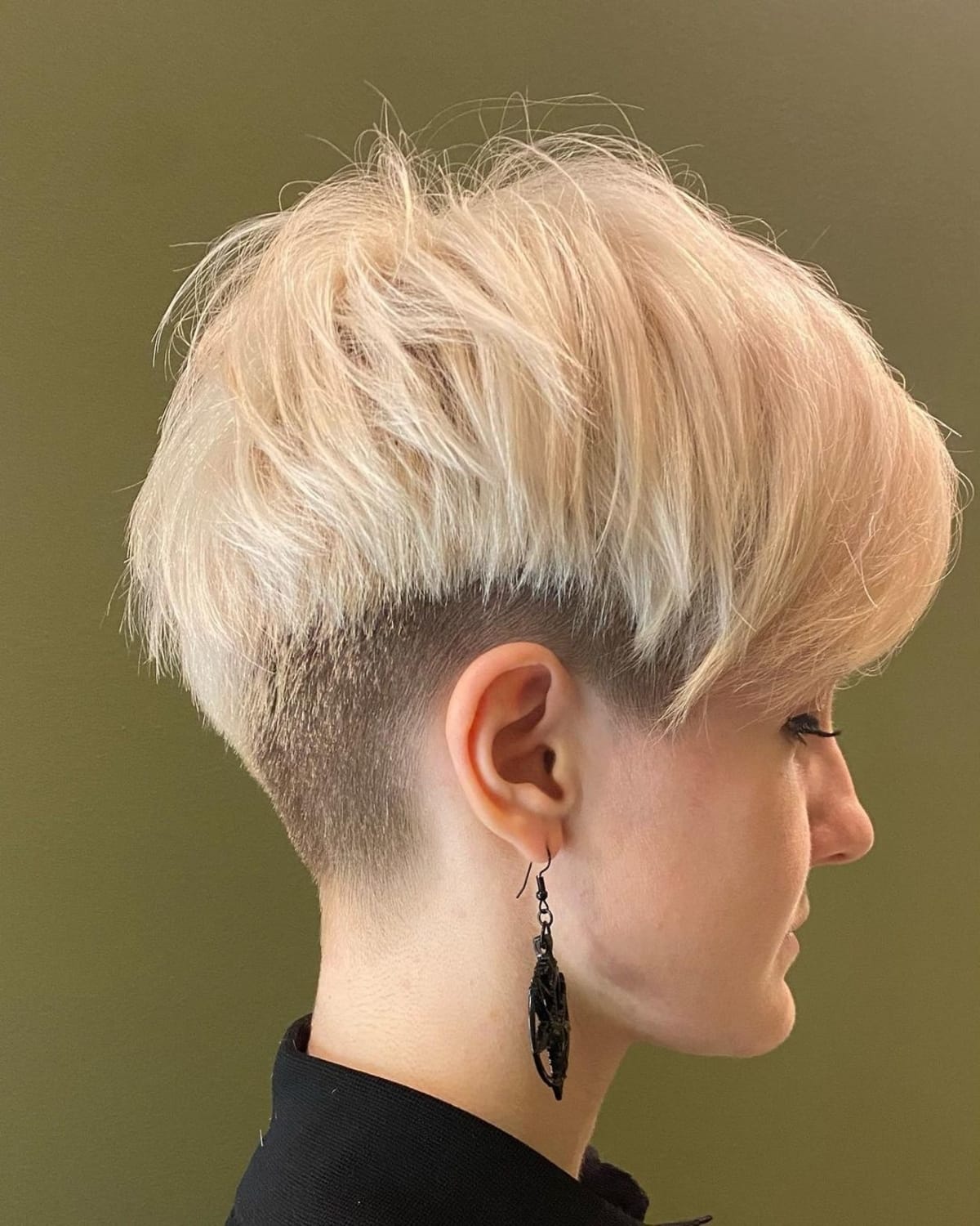 Blonde Pixie + Short Hairstyle