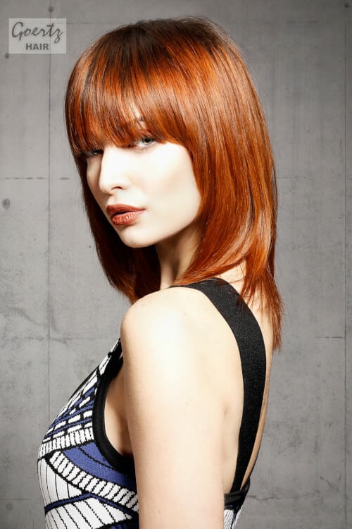 Bold & Bright Copper Medium Hair