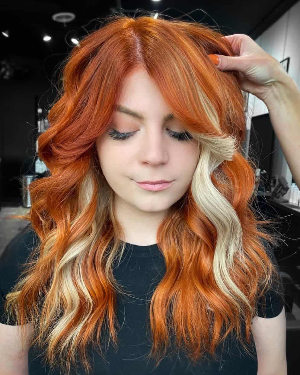 Bright Hair With Front Highlights 