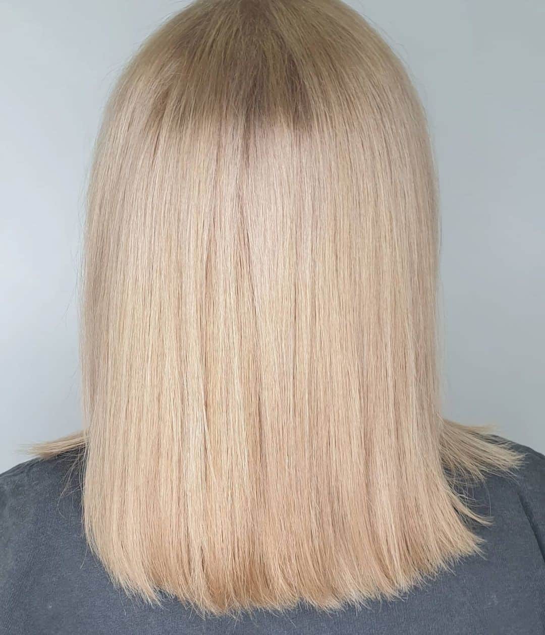 Colored Bob Hairstyles Platinum Look