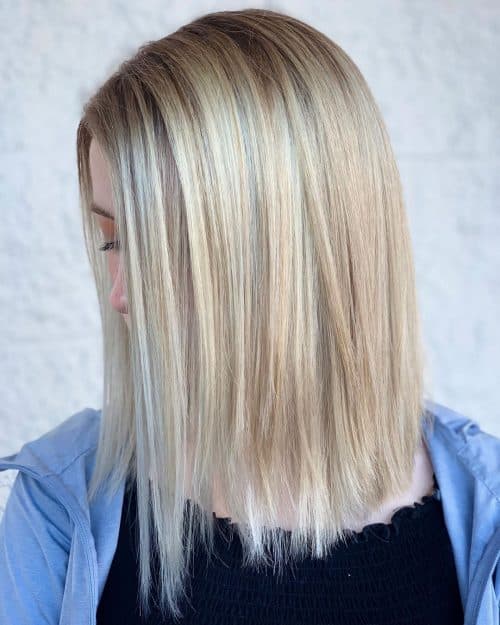 Cool Ash Blonde Balayage