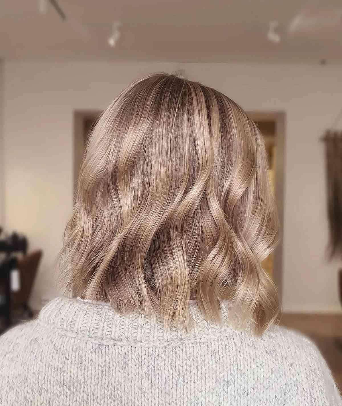 Creamy Blonde Balayage Highlights